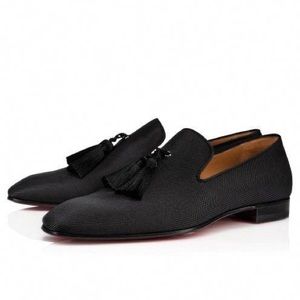 NWT Men’s Christian Louboutin Officialito Canvas Loafers - Size 42.5